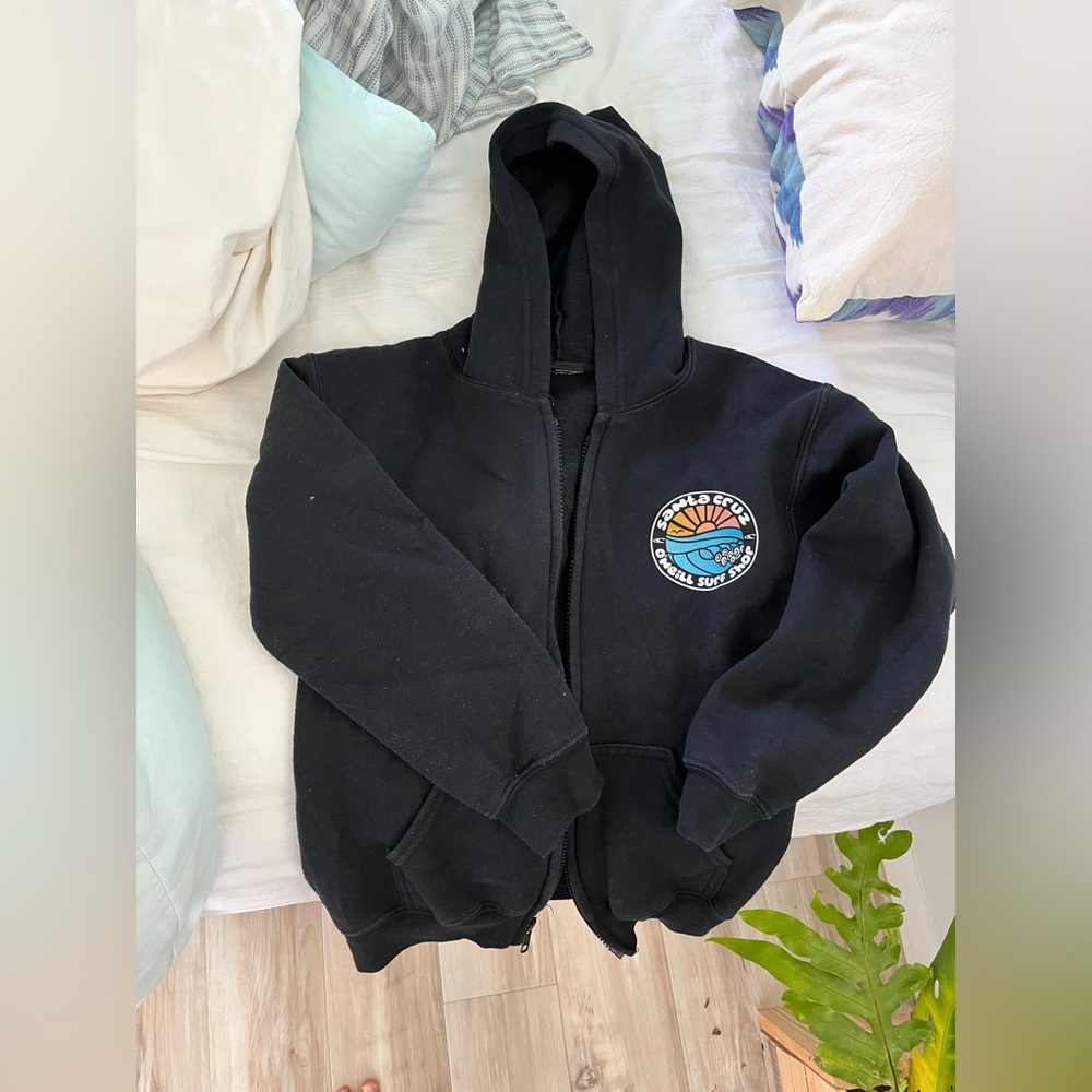 oneill hoodie black (santa cruz)